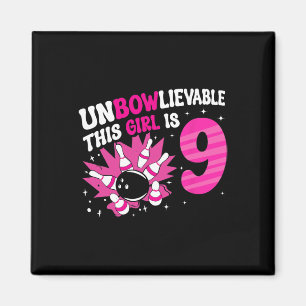 Aimant Impraticable Cette Fille Est 9 Bowling 9e Annivers