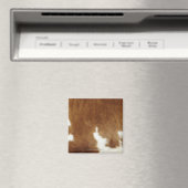 Aimant Impression Brown de la vache (In Situ (Lave-vaisselle))