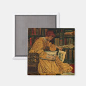 Aimant Impression d'art pour amateur de livres anciens |  (Recto/Verso)