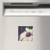Aimant Impression de marguerite. (In Situ (Lave-vaisselle))