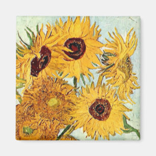 Aimant Impression des tournesols