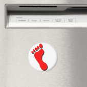 Aimant Impression du pied de l'enfant (In Situ (Lave-vaisselle))