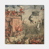 Aimant Impression Humoristique D'Un Interprète Théâtral (Devant)