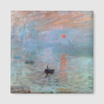 Aimant Impression, Sunrise, Claude Monet, 1872<br><div class="desc">Oscar-Claude Monet (14 novembre 1840 - 5 décembre 1926) était un peintre français, un fondateur de la peinture impressionniste française et le praticien le plus constant et le plus prolifique de la philosophie du mouvement d'exprimer ses perceptions avant la nature, surtout en ce qui concerne la peinture en plein air...</div>