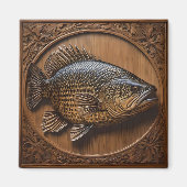 Aimant Impression textuelle 3D Australian Murray Cod, (Devant)