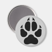 Aimant Impression Wolf (Recto/Verso)