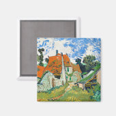 Aimant Impressionnisme rue Vincent Van Gogh à Auvers (Recto/Verso)