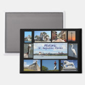 Aimant Impressions historiques de Saint Augustin, Fl. mag (Recto/Verso)