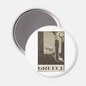 Aimant Impressions rétrographiques de l'affiche Vintage v (Recto/Verso)