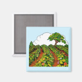 Aimant Imprimerie de jardin des années 1920 (Recto/Verso)