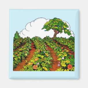 Aimant Imprimerie de jardin des années 1920