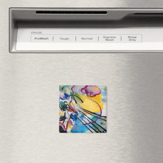 Aimant Improvisation 26, aviron par Wassily Kandinsky (In Situ (Lave-vaisselle))
