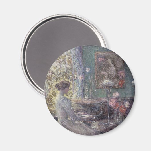 Aimant Improvisation de Frederick Childe Hassam (Recto/Verso)