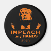 Aimant Imputer de minuscules mains (Devant)