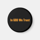 Aimant In GOD We Trust (Devant)