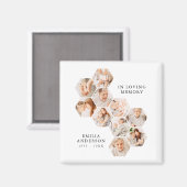 Aimant In Loving Memory Memorial Modern 10 Photos (Recto/Verso)