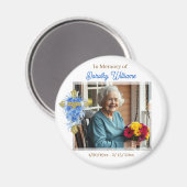 Aimant In Loving Memory | Photo Memorial (Recto/Verso)