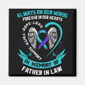 Aimant In Memory Of My Father In Law Suicide Awareness Pr (Devant)
