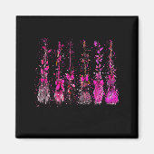 Aimant In October We Wear Nk Broom Witch Breast Cancer Ha (Devant)