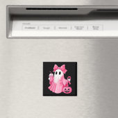 Aimant In October We Wear Nk Ghost Witch Breast Cancer Aw (In Situ (Lave-vaisselle))