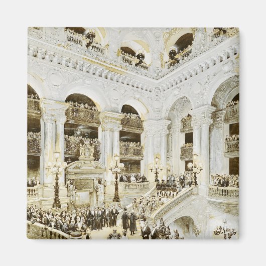 Aimant Inauguration de l'Opéra de Paris (Devant)