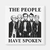 Aimant Inauguration du président (Devant)