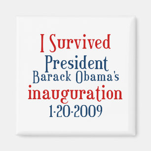 Aimant Inauguration du Président Obamas