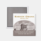 Aimant Inauguration présidentielle 2013 (Recto/Verso)