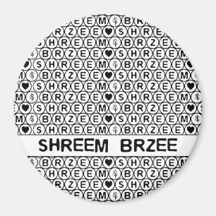 Aimant Incantation blanche d'argent de Shreem Brzee de