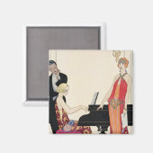 Aimant Incantation, illustration pour 'Gazette du Bon Ton (Recto/Verso)