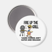 Aimant Incendie Le Grill (Recto/Verso)