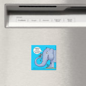 Aimant Incompréhension des éléphants et des pics (In Situ (Lave-vaisselle))