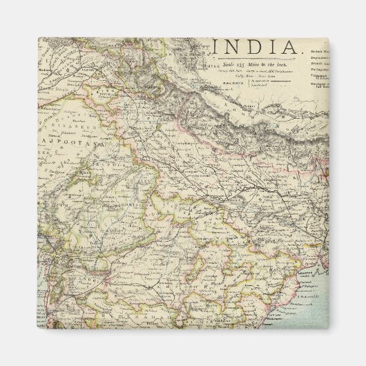 Aimant Inde 5 (Devant)