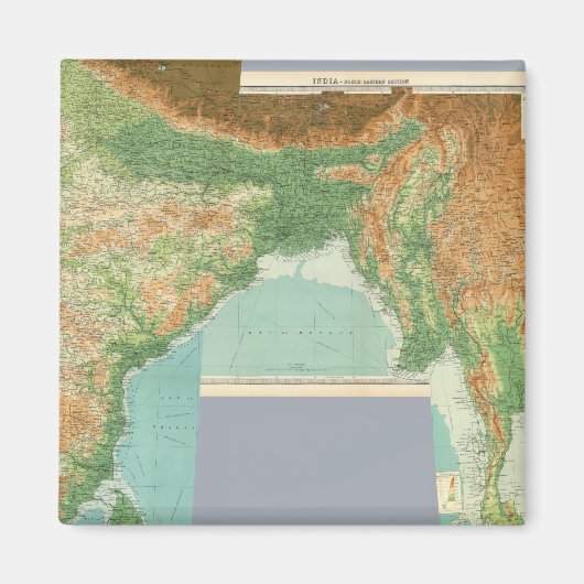 Aimant Inde composite (Devant)