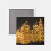 Aimant INDE, Karnataka, Mysore : Palais du Majaraja (b. (Recto/Verso)