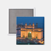 Aimant INDE, Mumbai (Bombay) : Porte de l'Inde / (Recto/Verso)