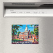 Aimant Independence Hall USA (In Situ (Lave-vaisselle))
