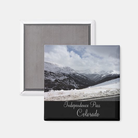 Aimant Independence Pass Colorado (Recto/Verso)