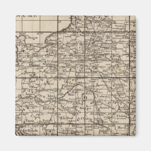 Aimant Index de France (Devant)