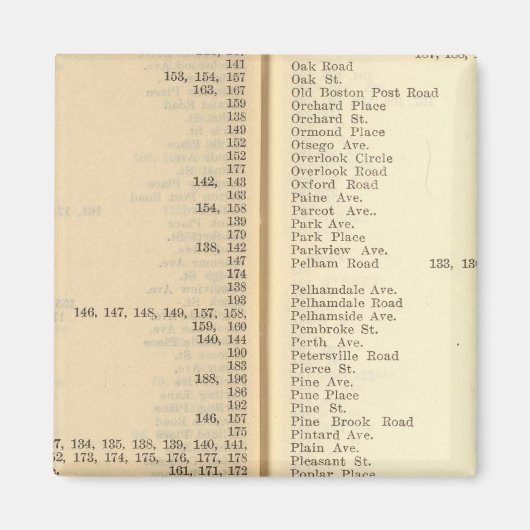 Aimant Index Nouvelle Rochelle (Devant)