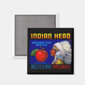 Aimant Indian Head Washington Apples (Recto/Verso)