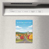 Aimant Indiana Bloomington Travel (In Situ (Lave-vaisselle))