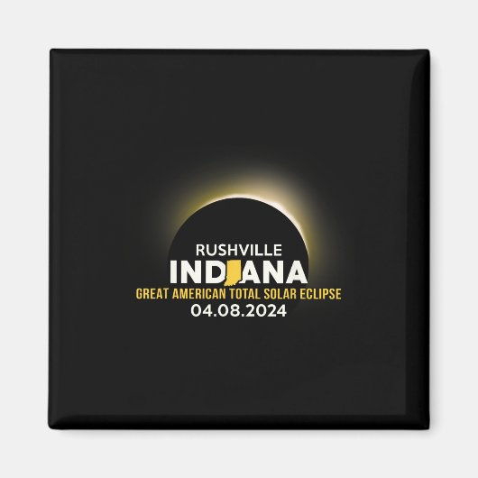 Aimant Indiana Dans Total Solaire Eclipse 2024 (Devant)