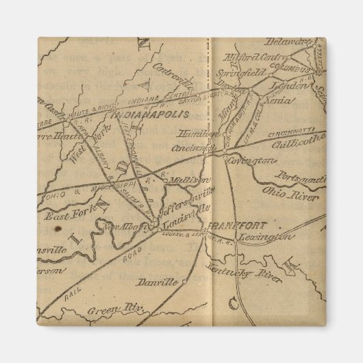 Aimant Indiana, Ohio, Kentucky (Devant)