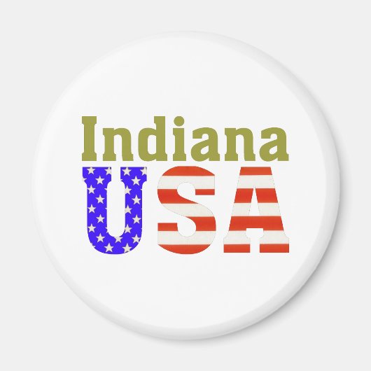 Aimant Indiana USA ! (Devant)