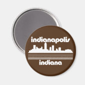Aimant Indianapolis Indiana (Recto/Verso)