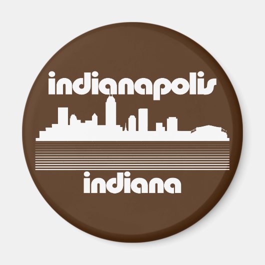 Aimant Indianapolis Indiana (Devant)