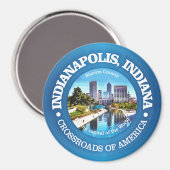 Aimant Indianapolis (villes) (Recto/Verso)