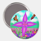 Aimant Indica Princesse par Power Flower (Recto/Verso)