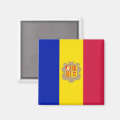 Aimant Indicateur Andorre (Recto/Verso)